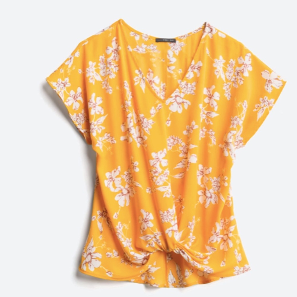 West Kei Allure Knot Detail Blouse XL (Stitch Fix)